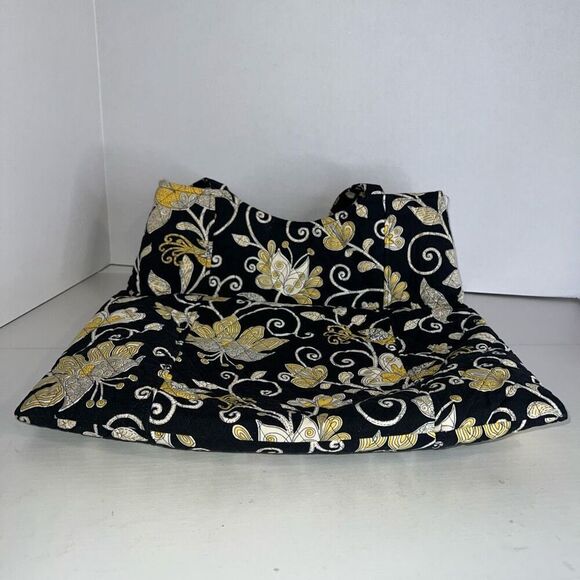 Vintage Vera Bradley Large Tote Bag Shoulder Yellow Bird Retired Embroidered - Picture 5 of 7